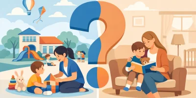 Kreş mi Bakıcı mı? Çocuğunuz İçin Doğru Seçim